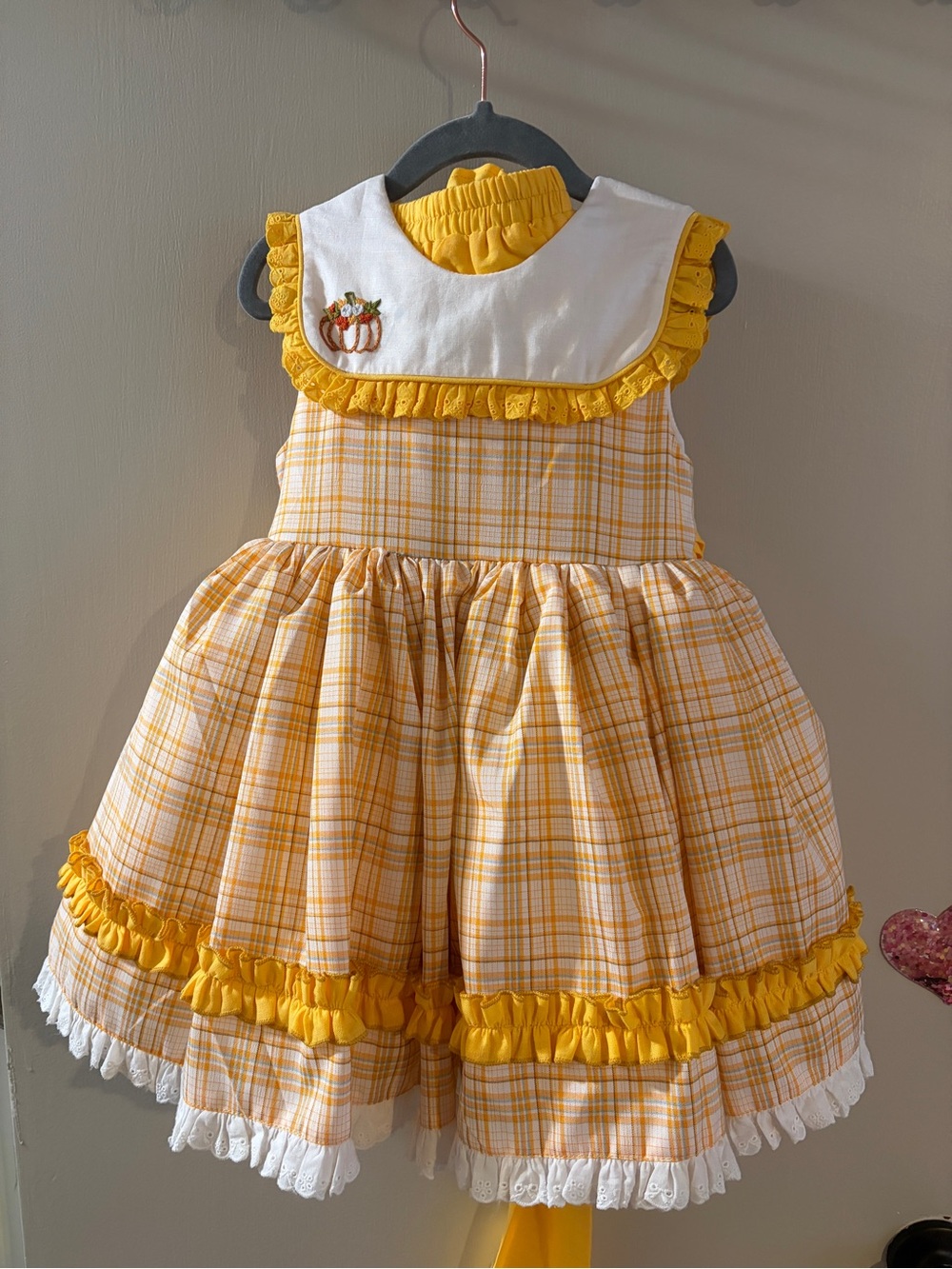 Two Roosters Size 5 Fall Thankful Dress